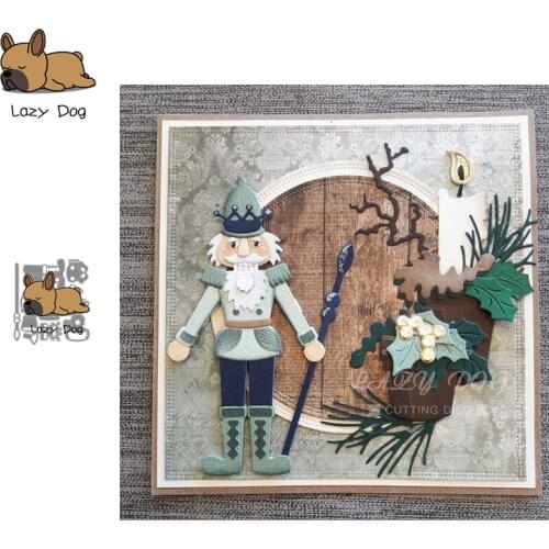 Army General Soldier Doll Metal Cutting Dies Scrapbooking Stencil DIY Craft Embossing Die Cuts Card Making New Dies For 2019