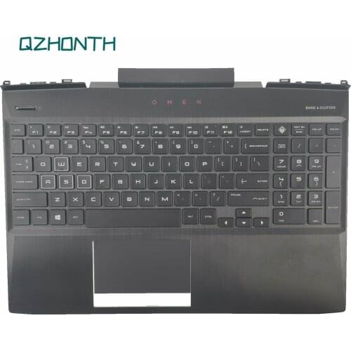 Used For HP 15-DC 15-DC0005TX TPN-Q211 Palmrest with White Backlit Keyboard