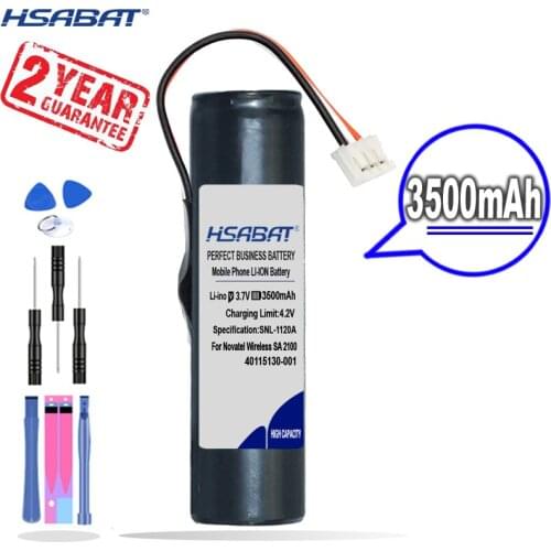 New Arrival [ HSABAT ] 3500mAh Replacement Battery for NOVATEL WIRELESS 4G Router SA 2100 Tasman T1114 40115130-001 Hotspot