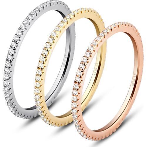 OMYFUN Women's Silver Rings