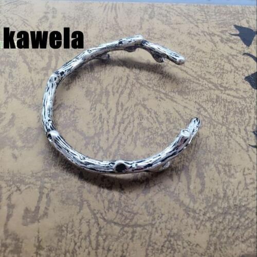 Wholesale Alloy Branch Shaped Bangle