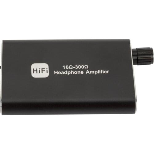 Portable HiFi Earphone Headphone Amplifier Audio 600mAH Two-stage Gain Switch 3.5mm AUX Audio Cable For 16-300 Ohm Headphone
