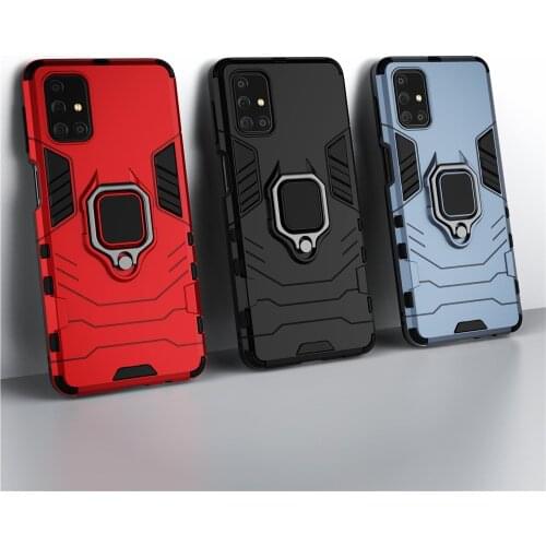 Shockproof Armor Case for Samsung M31S M51 M31 M21 M11 M01 A72 A52 A32 Back Cover for Galaxy Note 20 S20 Ultra S20 FE Coque Capa