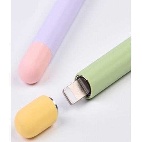 Brightly-colored Silicone Soft Protective Cover Portable Silicone Grip Case Sleeve Cute Design for ipad Pen P82A