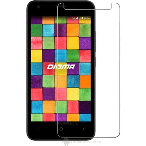 For Digma Linx Argo 3G Tempered Glass 9H 2.5D Premium Screen Protector Film For DIGMA LINX ARGO 3G (LT4054MG)