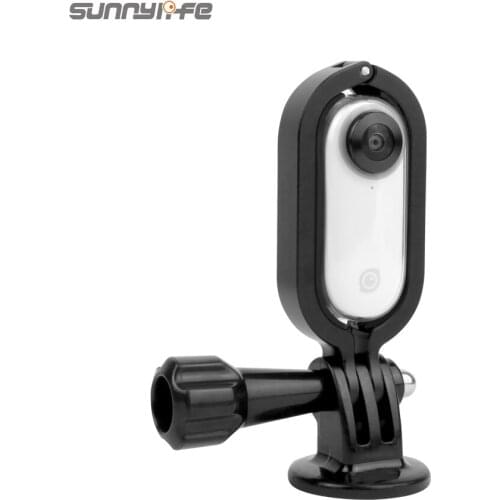 Protective Frame Mount Aluminum Alloy 1/4 Adapter Bracket Stabilizer for Insta360 Go Camera