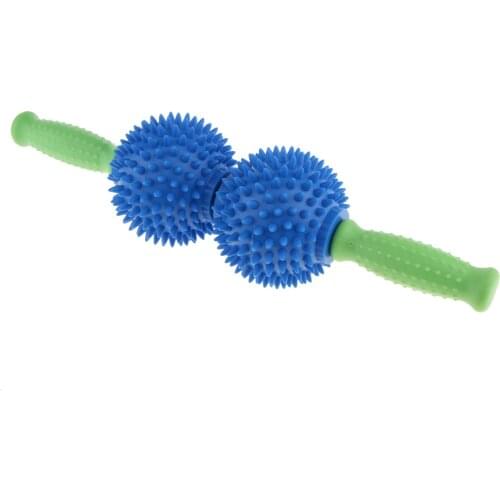 1pcs Spiky Ball Trigger Point Muscle Relax Massage Stick Roller Tool