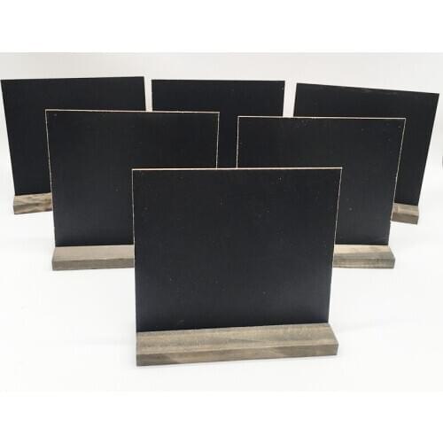 1 PCS mini blackboard with base for decoration of store signs or family records