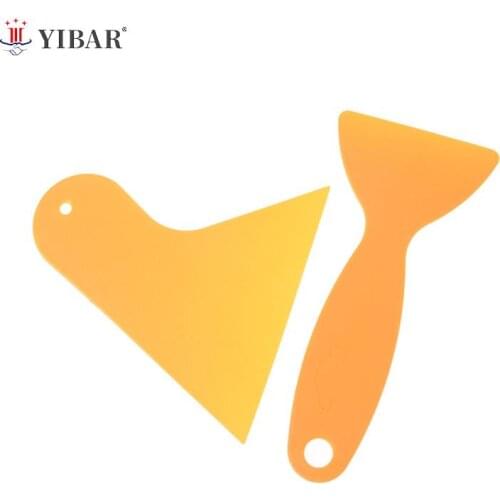 2pcs/set Bubble Free Car Window Vinyl Film Tint Sticker Scraper Squeegee Applicator Tool Kit