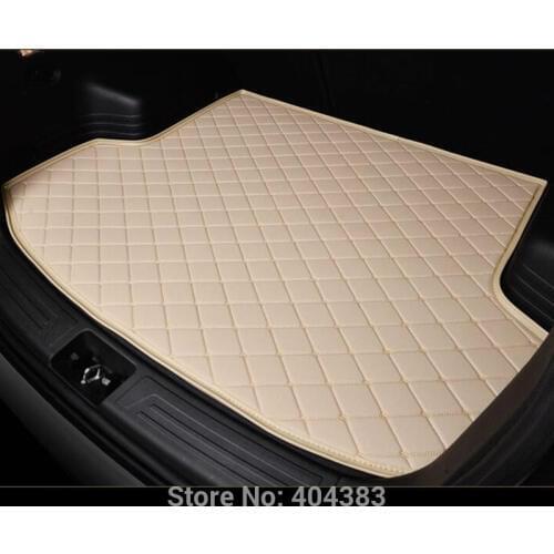 3D Custom fit car trunk mat for Honda Civic CRV City HRV Vezel Crosstour Fit car-styling heavey duty tray carpet cargo liner