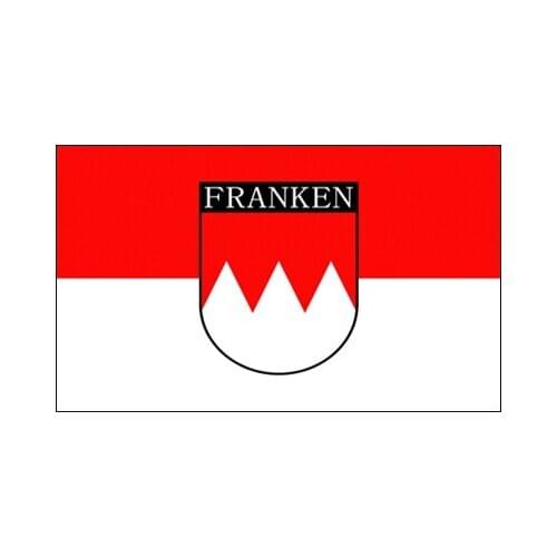 90x150 CM Franken Flag Franconian Bavaria District Flag