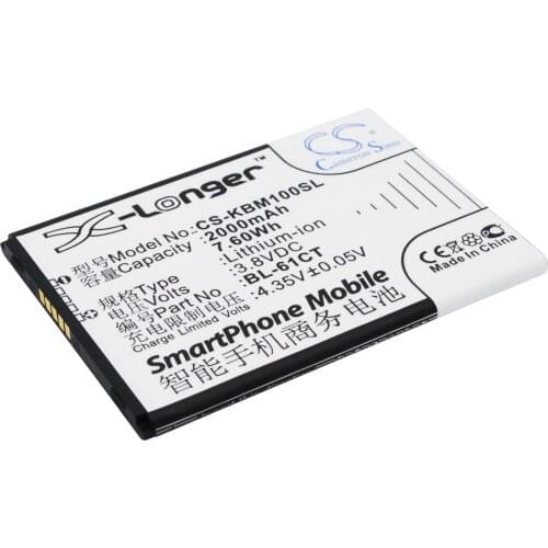 2021 Battery For KOOBEE M100,S100,S3 Li-ion