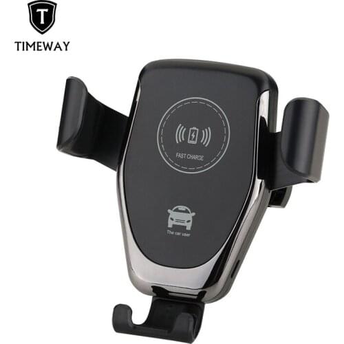 Wireless Car Charger For iphone X XR 11 12 Car Wireless Charger 10W Car Holder QI Gravity Automatic Bracket For Samsung Charger