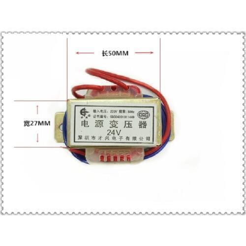 EI48-10W transformer 10W/VA 220V 380v to 6V/9V/12V/15V/18V/24V/Single Voltage ( Output 2 Lines) AC power supply