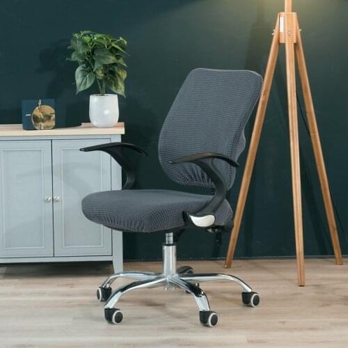 Stretch Armchair Computer Office Chair Covers Spandex Back Seat Covers Gaming Chair 2 Piece Dust-proof Stool Chair Lounge