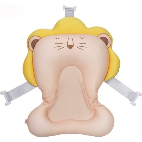 Zq Baby Suspension Bath Mat Bath Utensils Sitting Lying Support Net Bath Sponge Baby Bathtubs Floating Mat