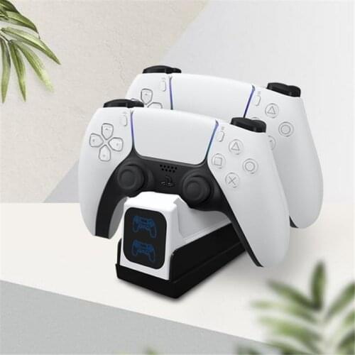 For Sony PlayStation5 Joystick Gamepad USB 3.1 Type-C Charging Cradle Dock Station For PS5 Wireless Controller Dual Fast Charger
