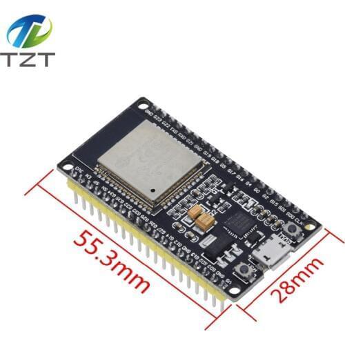 ESP32 Development Board WiFi+Bluetooth Ultra-Low Power Consumption Dual Core ESP-32 ESP-32S ESP 32 Similar ESP8266