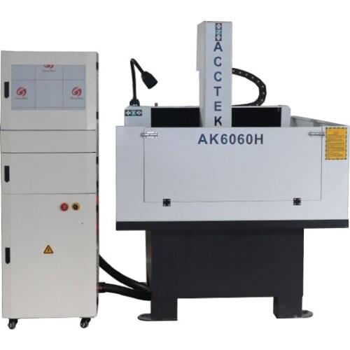 Metal Heavy Duty Steel Struture Cnc Router AK6060H Milling Engraving Machine