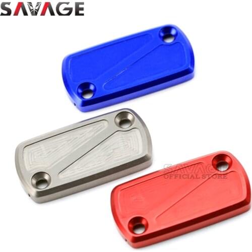 Rear Brake Reservoir Cover For SUZUKI GSR750 GSX-S750 SV650/X SFV 650 GLADIUS Motorcycle CNC Cylinder Oil Fluid Cap GSR GSXS 750