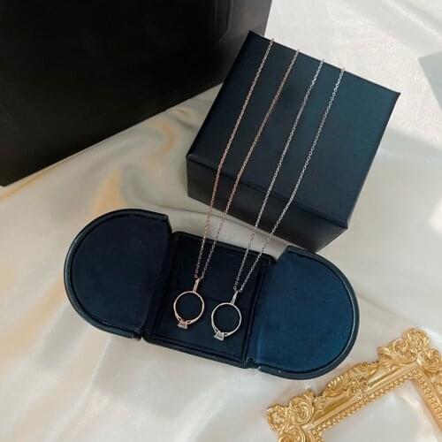 2021 Hot Brand Pure 925 Sterling Silver Jewelry Happy Heart Pendant Wedding Silver Jewelry Happy Pendant 925 Silver Necklace