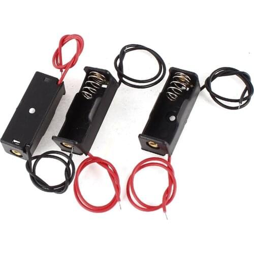 Top Deals 3 x Dual Cable Plastic 1 x 23 A 12 V Battery Holder Battery Case