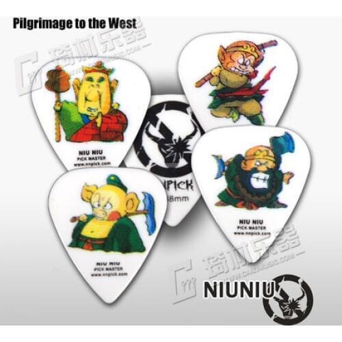 NNPICK by IM Cool Series Journey to the West Guitar Pick Plectrum Mediator Gauge 1.20mm/0.88mm