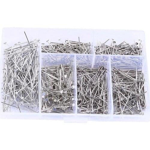 Box T Shaped Flat Head Pins Sewing Findings Jewelry DIY Crafts Making