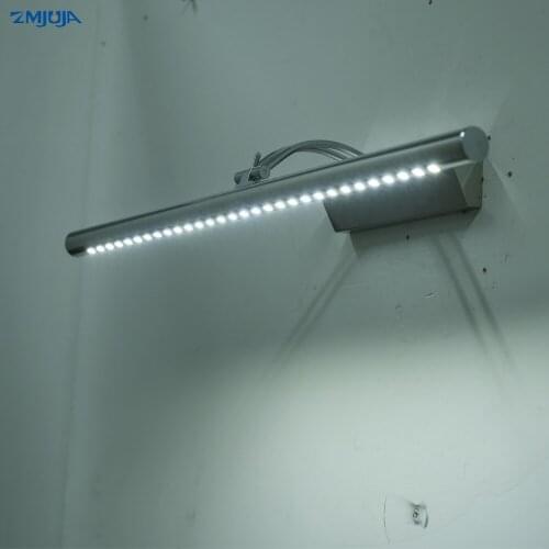 Modern Cosmetic Mirror lamp 500mm 600mm LED makeup Light Vanity Bathroom Wall lights stainless steel Cabinet lighting Decoration