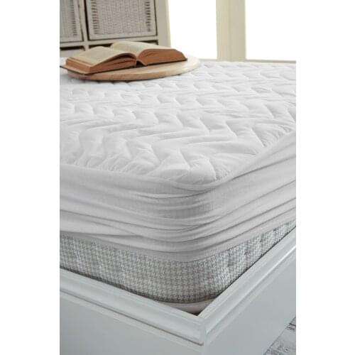 Quilted Fitted Mattress Pad Liquid Waterproof Bed Sheet