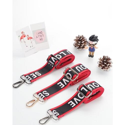 Bag Shoulder Strap Nylon Womens Crossbody Shoulder Bag Widened Adjustable Removable Shoulder Strap Accessories