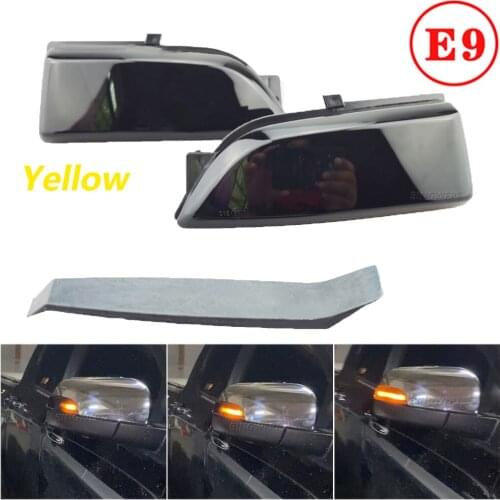 For Ford Everest 2015-2019 Ranger T6 Raptor Wildtrak LED Dynamic Turn Signal Side Mirror Sequential Blinker Indicator Light