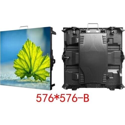 Led Screen P6 Outdoor Cabinet 576x576mm Full Color Rental Use LED Screen Outdoor Waterproof
