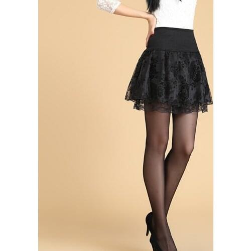 Four-season skirt ladies' wardrobe malfunction-proof pleated joker Korean version with large size high waist trousers skirt