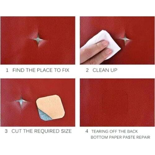 1pcs Patch Convenient Leather Patches Waterproof Self Adhesive Nylon Sticker Cloth Patches Tent Jackets Repair Tape Repair Patch