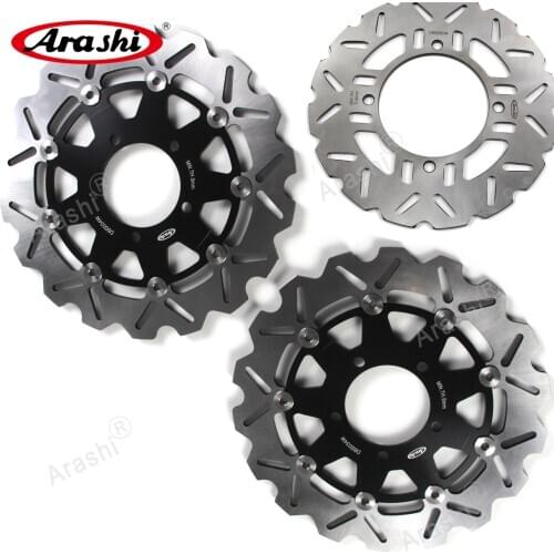 ARASHI VERSYS 1000 Front Rear Brake Rotors Brake Disc Set For KAWASAKI VERSYS 1000 2012 2013 2014 12 13 14 VERSYS 1000 ABS 2015