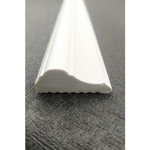 DECOGOLD PAINTABLE DECORATIVE POLYURETHANE WALL MOLDING 4 CM X 100 CM X 5 PIECES TOGETHER DF-4017