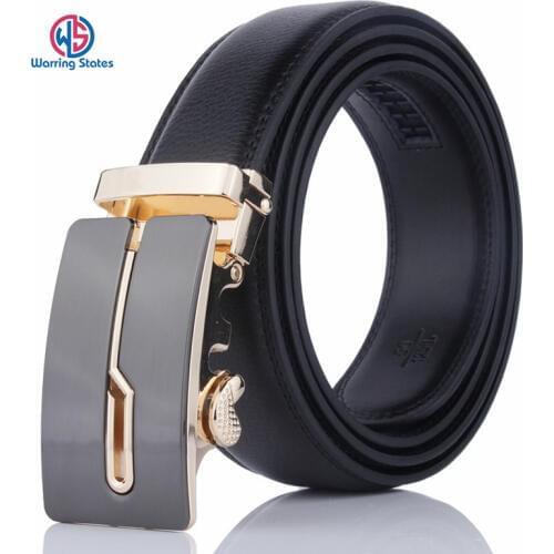 Designer Brand Brand Business Casual Belt for Men Zinc Alloy Automatic Buckle Mens Belt Genuine Leather Pants Belt