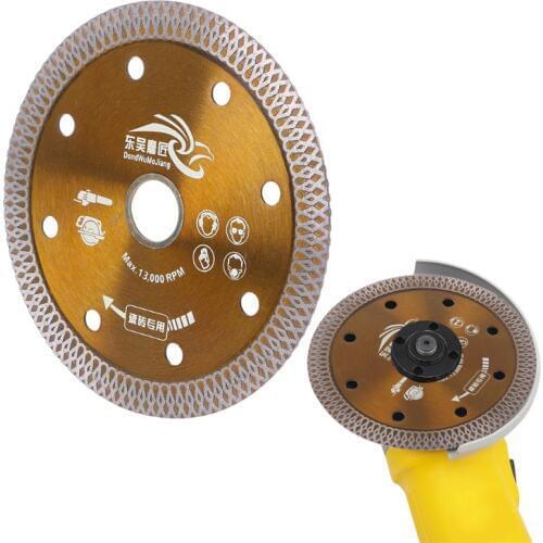 Hot Pressed Sintered Diamond Saws Blade Mesh Turbo Cutting Disc For Granite Marble Tile Ceramic -hol