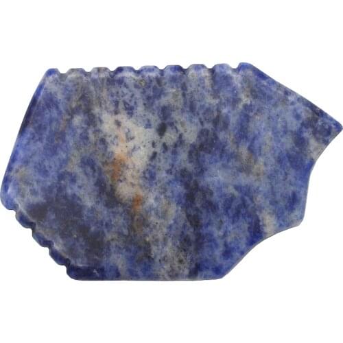 Lapis Lazuli Jade Stone Massage Guasha Slimming Face V Shape