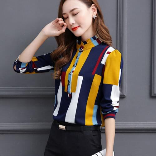 Блузки с воротником стойка MOYISU China At AliExpress