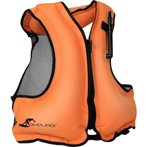 Inflatable Snorkeling Vest Adult Snorkeling Jacket Suitable For Swimming Snorkeling Rowing And Water Sports Beginners