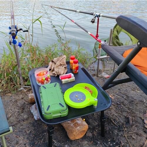 Outdoor Camping Table Fishing Table Lightweight Extendable Legs Bait Table Folding Tables Carp Coarse Terminal Tackle