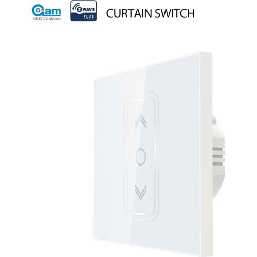 NEO Coolcam Smart Home Z Wave Plus Smart Curtain Switch for Electric Motorized Curtain Blind Roller Shutter