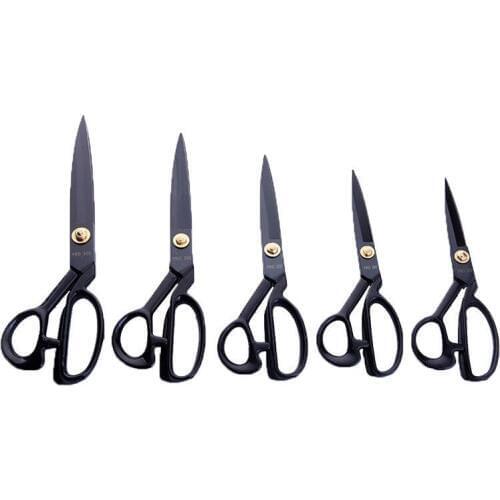 Pulaqi Professional Sewing Scissors Cuts Fabric Leather Clothing Tailors Scissors Household Stationery office scissors Tool