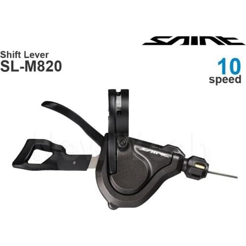 SHIMANO SAINT M820 10v Shifter- RAPIDFIRE Plus - Shift Lever - Clamp Band - 10-speed Original parts