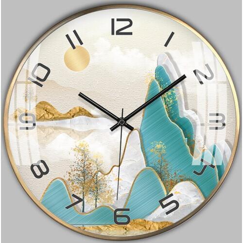 Stylish Digital Big Wall Clock Modern Design Wall Animal Wall Clock Safe Home Decoration Clock Iron Living Room Wall Clock Hot 5