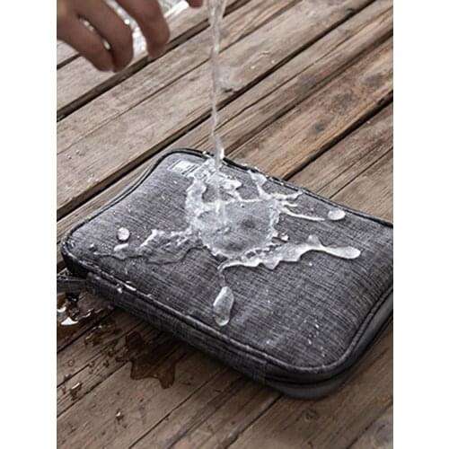 Waterproof Digital Storage Bags Electronics Cable Organizer Usb Gear Wires Portable Charger Power Battery Home Organization