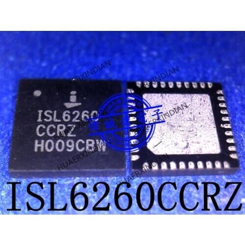 1Pieces New Original ISL6260CCRZ-T ISL6260 CCRZ QFN40 In Stock Real Picture
