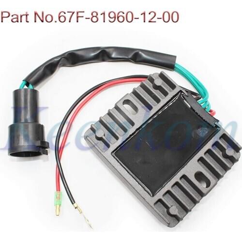 1 PC New Voltage Regulator Rectifier For Yama-ha Outboard 20022003 2004 67F-81960-12-00 67F-81960-00-00 67F-81960-11-00